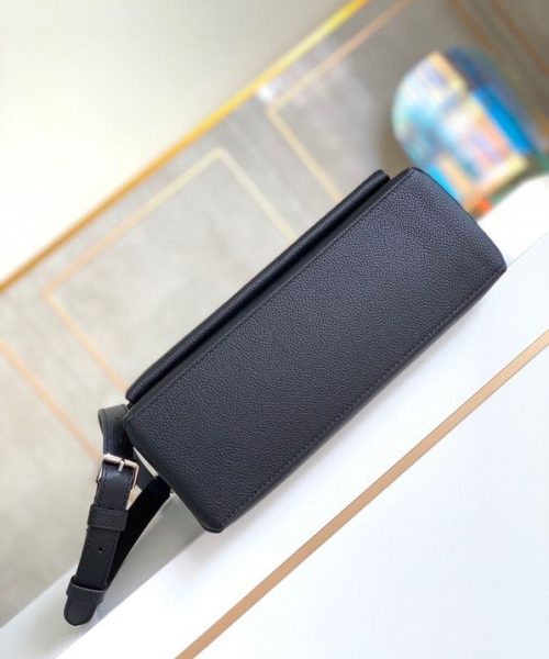 1:1 Replica Louis Vuitton LV Mylockme Satchel Black Luxury Bag For Women M54849 - 11in/28cm