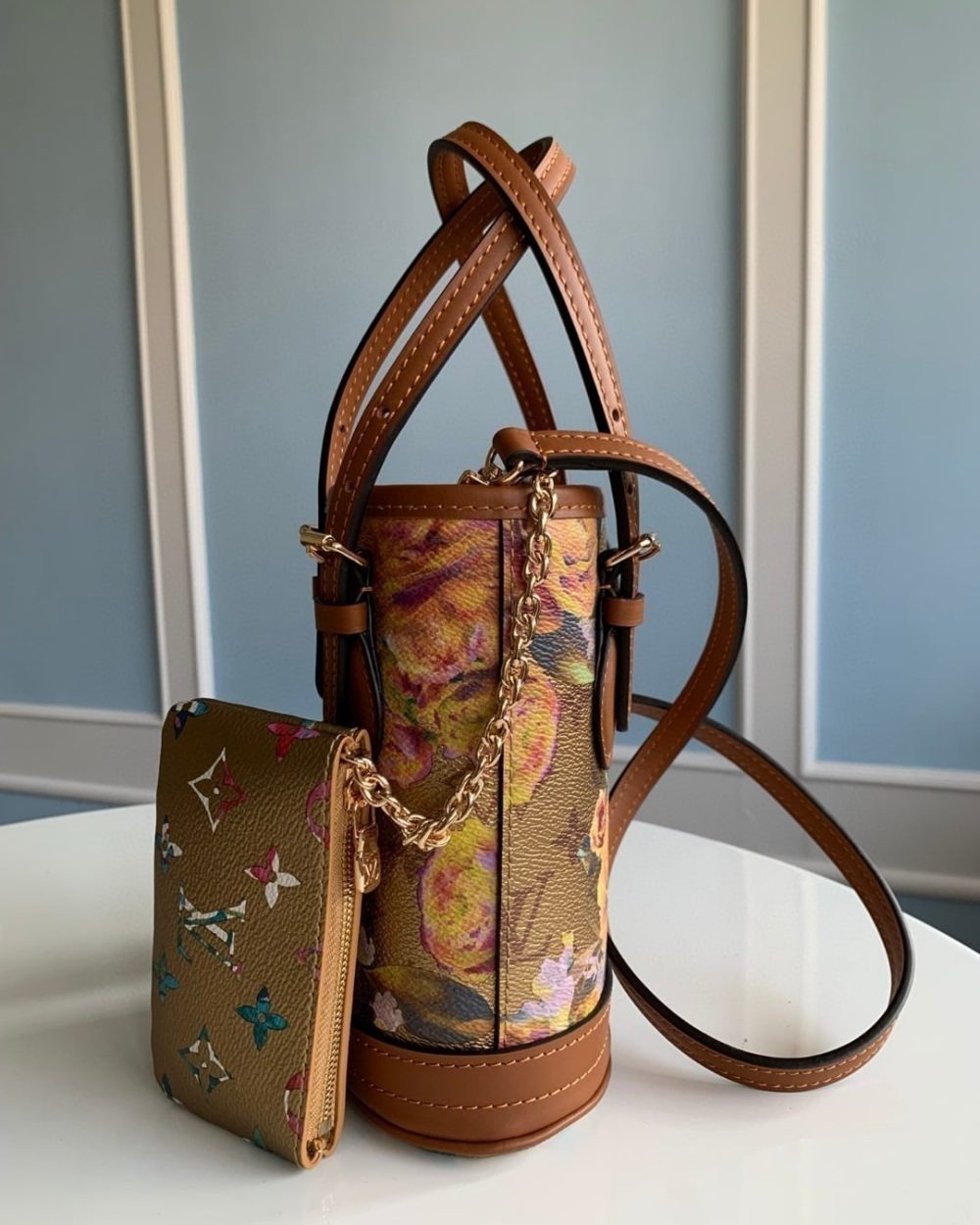 1:1 Replica Louis Vuitton LV Nano Bucket Gold Luxury Bag For Women M81724 - 6.7in/17cm