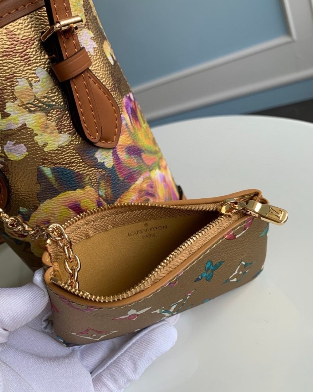 1:1 Replica Louis Vuitton LV Nano Bucket Gold Luxury Bag For Women M81724 - 6.7in/17cm