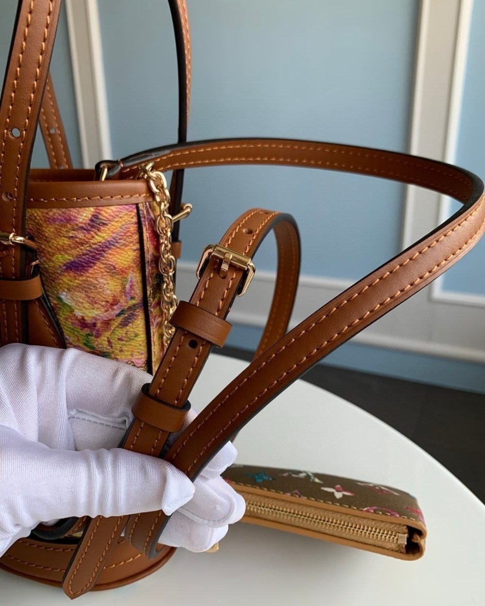 1:1 Replica Louis Vuitton LV Nano Bucket Gold Luxury Bag For Women M81724 - 6.7in/17cm