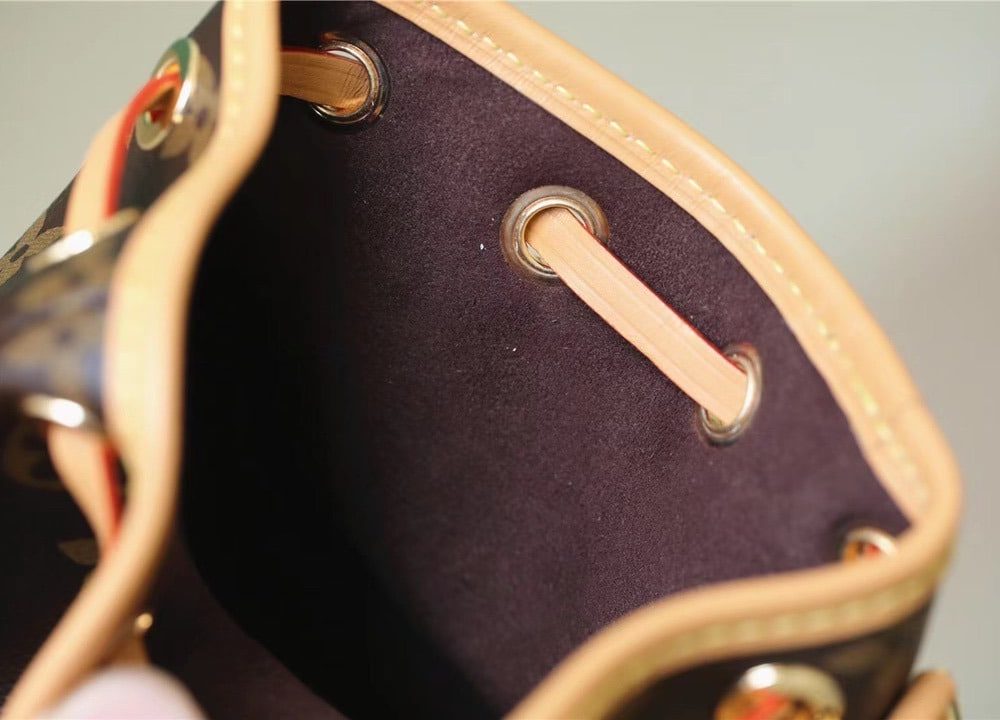 1:1 Replica Louis Vuitton LV Nano Noe Monogram Canvas Luxury Bag For Women M81266 - 16cm/6.3in