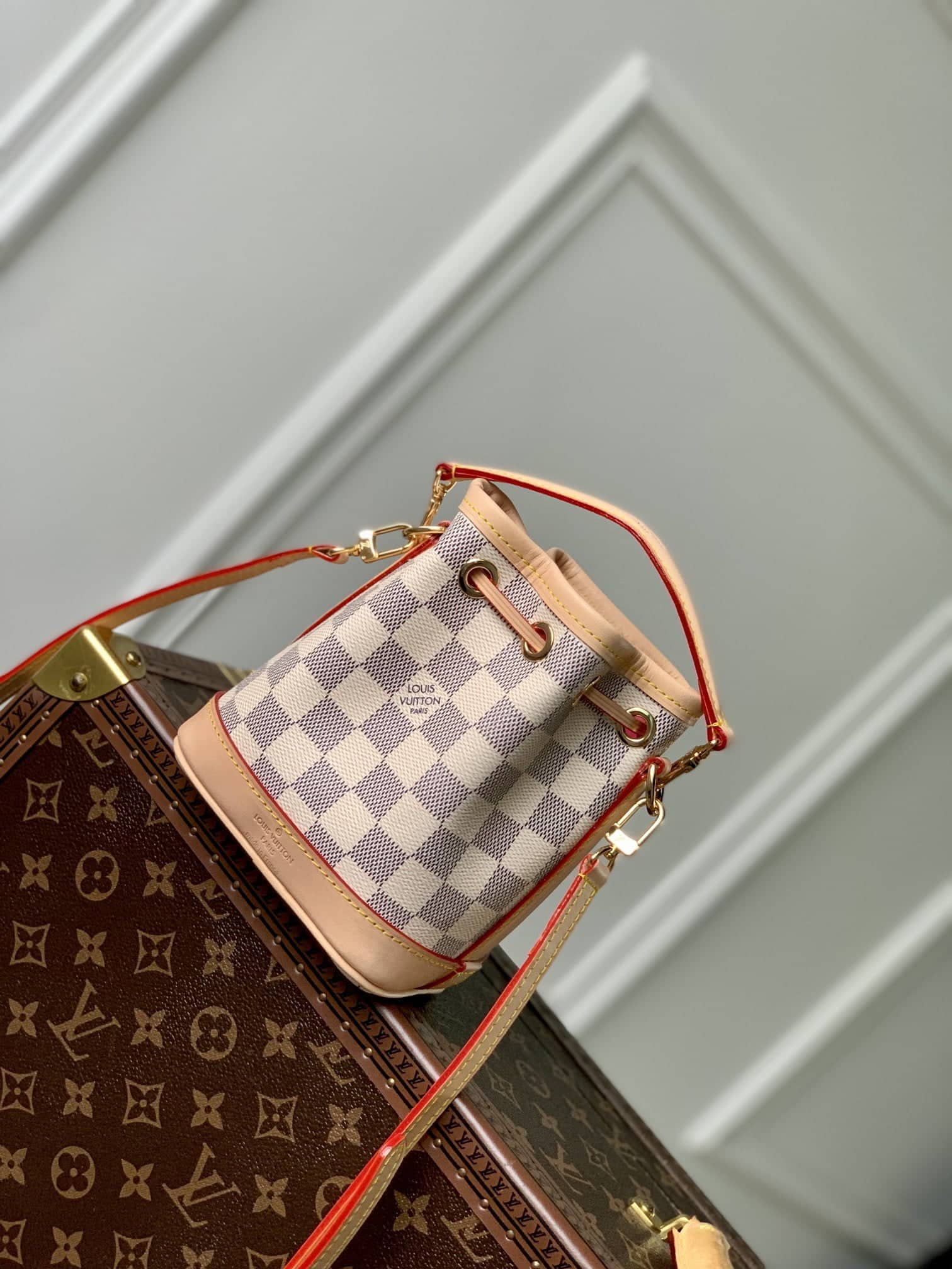 1:1 Replica Louis Vuitton LV Nano Noé Bag Luxury Bag For Women N40511- 5.1 Inches/ 12.9 Cm - Image 3