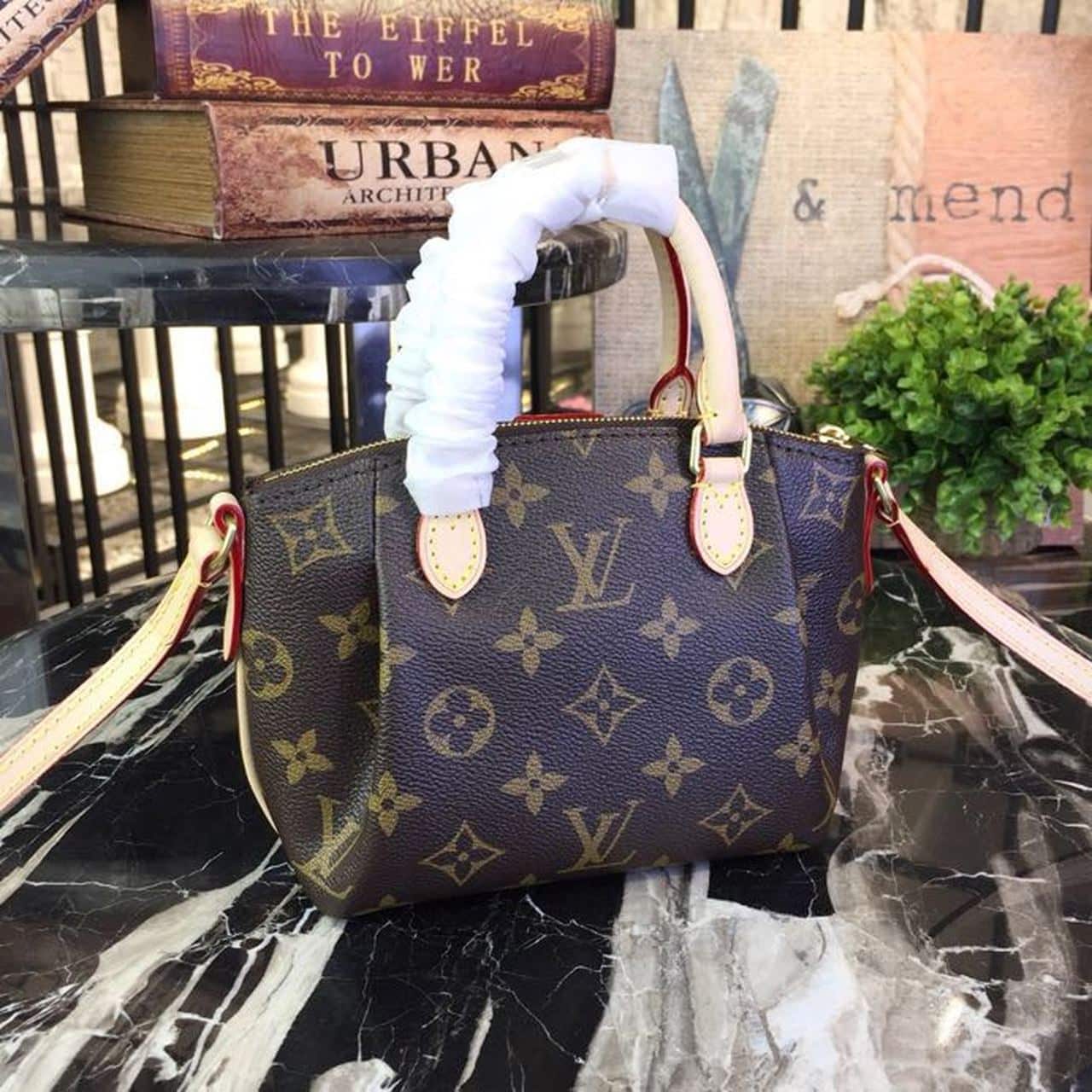 1:1 Replica Louis Vuitton LV Nano Turenne Monogram Canvas Luxury Bag For Women M61253 - 6.7in/17cm - Image 4