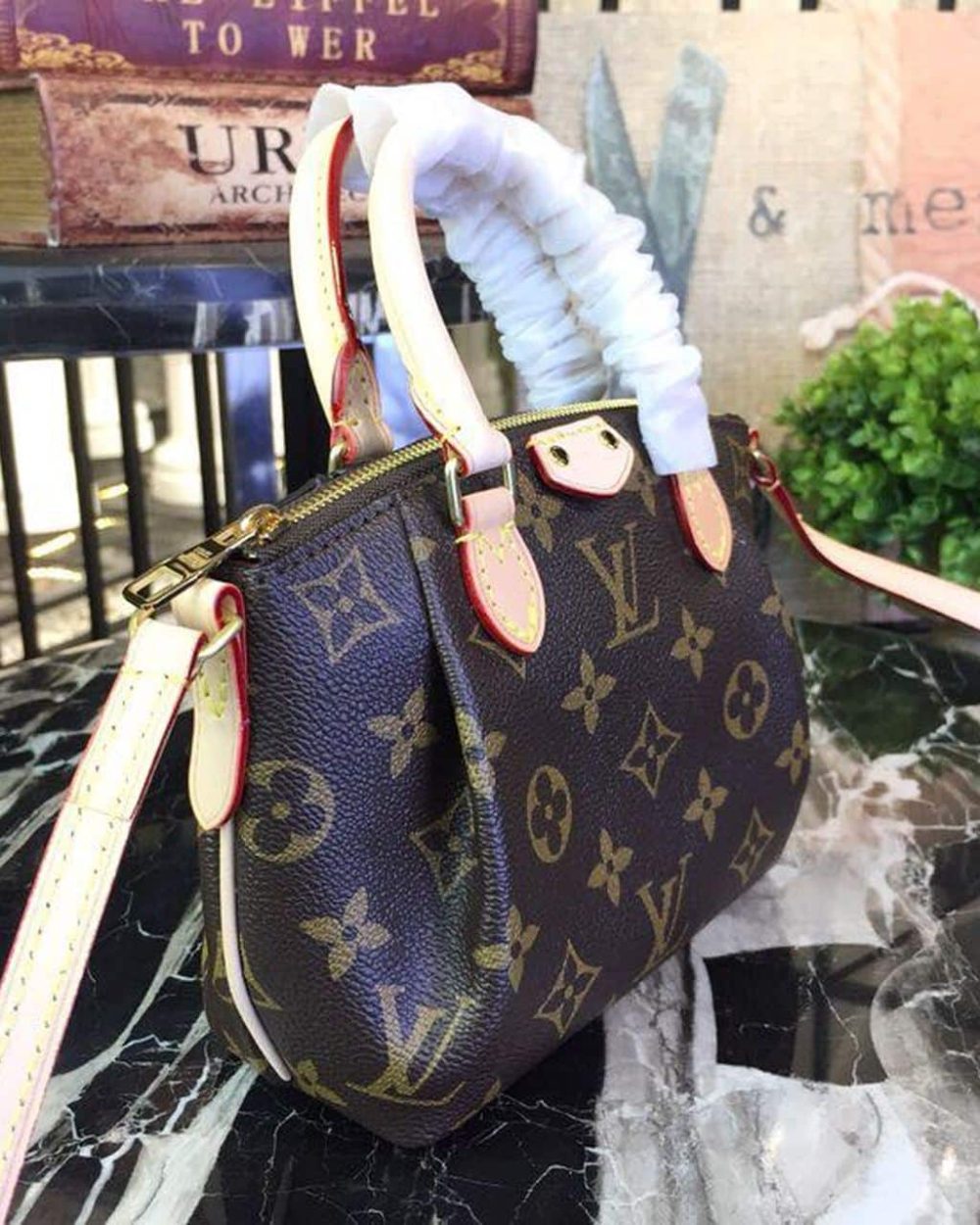 1:1 Replica Louis Vuitton LV Nano Turenne Monogram Canvas Luxury Bag For Women M61253 -  6.7in/17cm