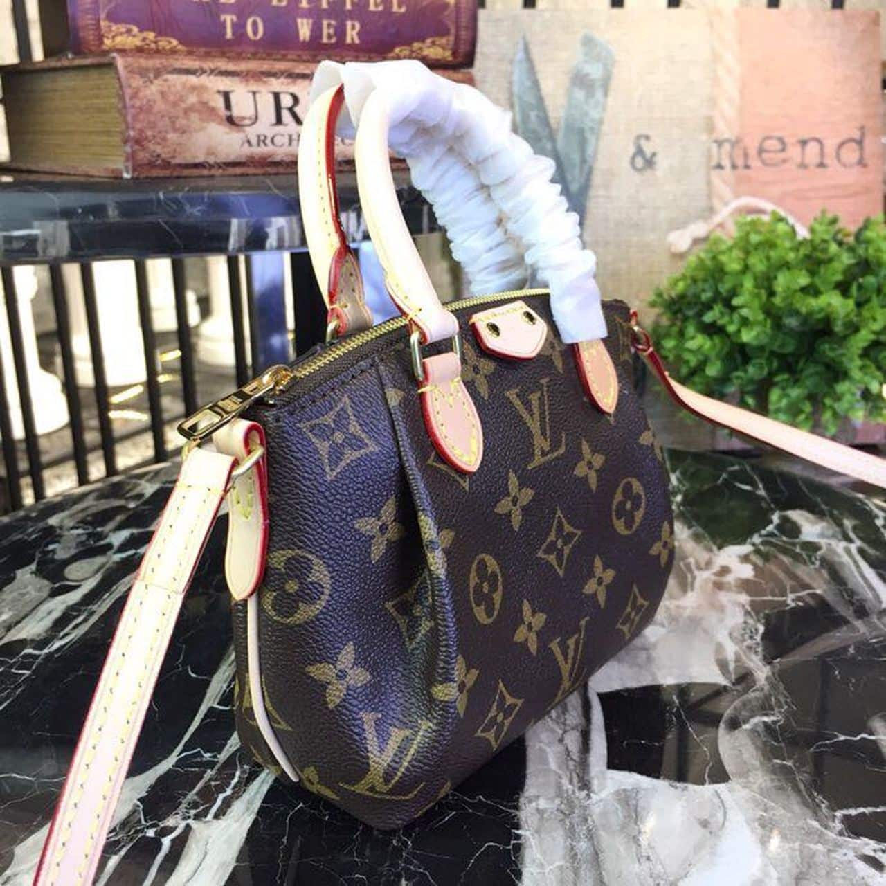 1:1 Replica Louis Vuitton LV Nano Turenne Monogram Canvas Luxury Bag For Women M61253 - 6.7in/17cm - Image 3