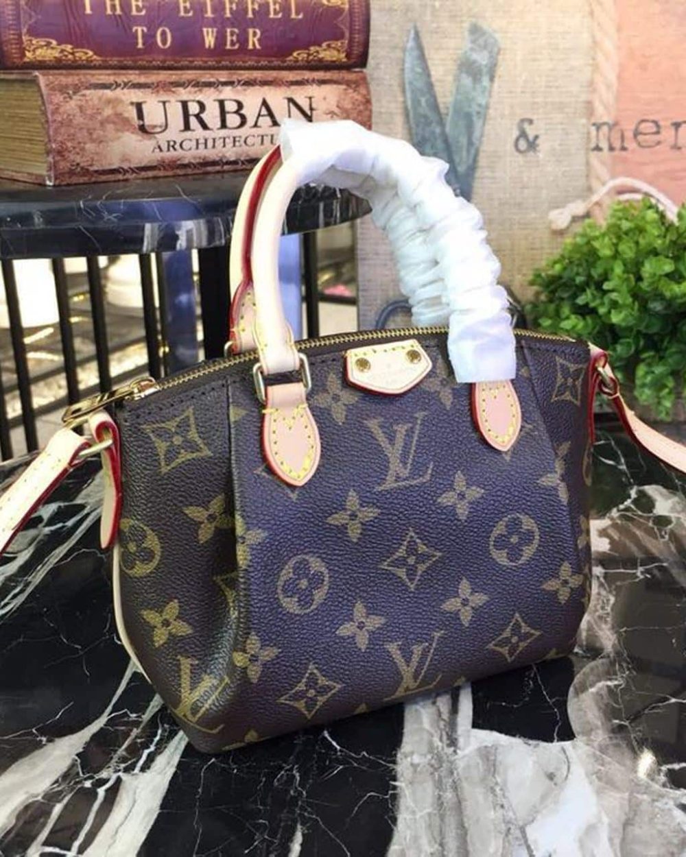 1:1 Replica Louis Vuitton LV Nano Turenne Monogram Canvas Luxury Bag For Women M61253 -  6.7in/17cm