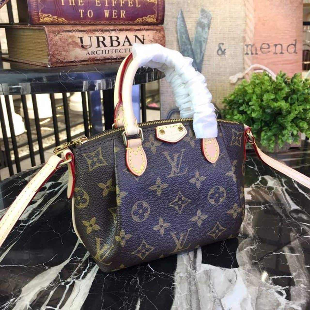 1:1 Replica Louis Vuitton LV Nano Turenne Monogram Canvas Luxury Bag For Women M61253 - 6.7in/17cm - Image 2