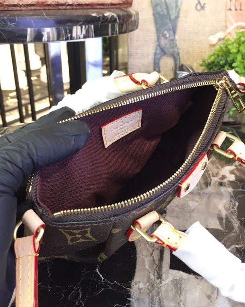 1:1 Replica Louis Vuitton LV Nano Turenne Monogram Canvas Luxury Bag For Women M61253 -  6.7in/17cm