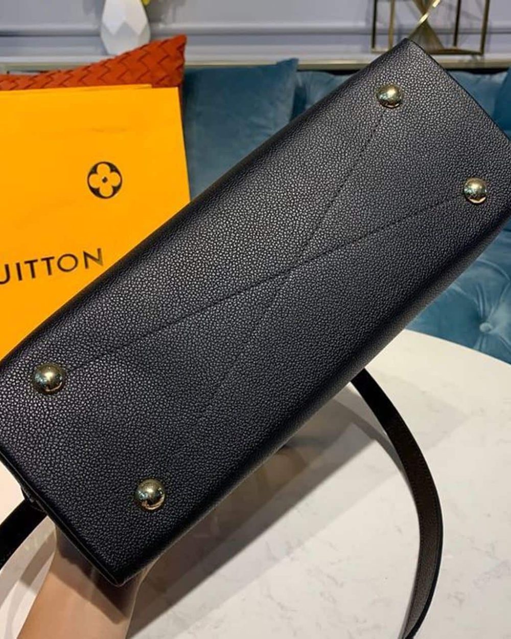 1:1 Replica Louis Vuitton LV Neo Alma PM Monogram Empreinte Leather Exclusive Bag For Women M44832 - 35cm/ 13.8in