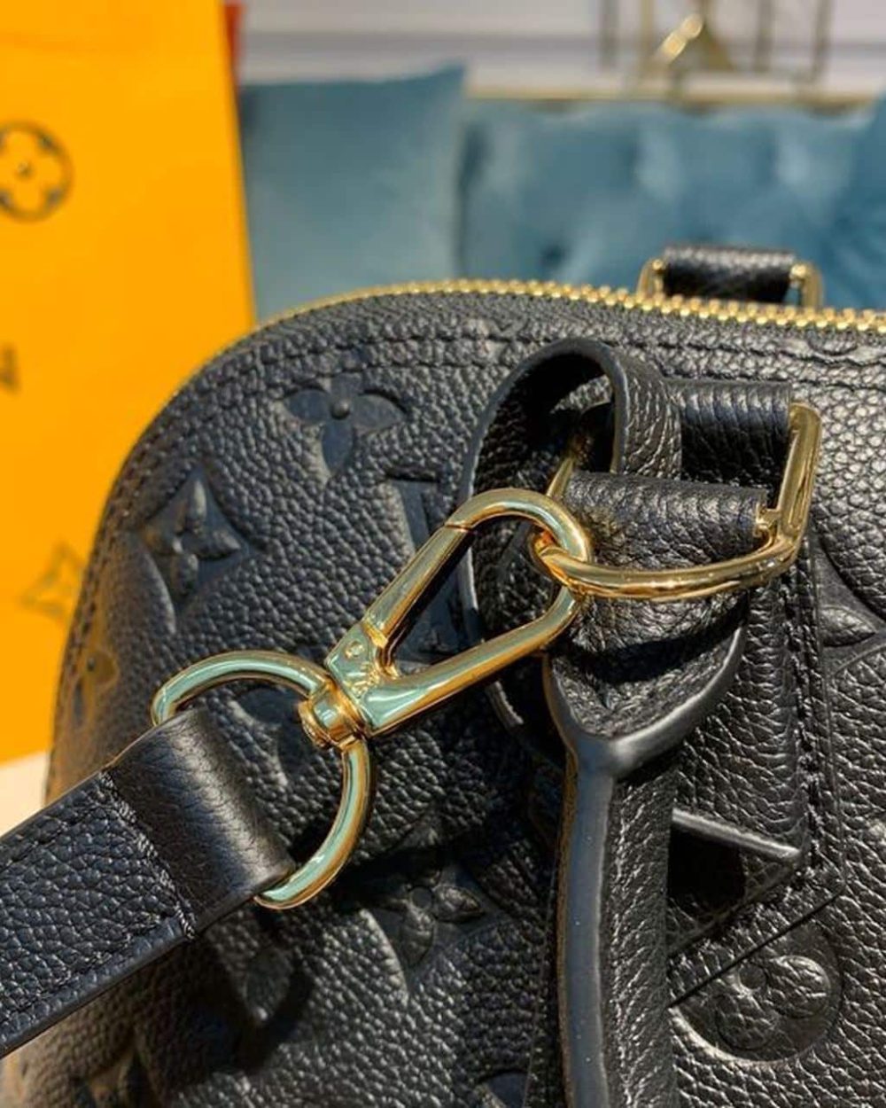 1:1 Replica Louis Vuitton LV Neo Alma PM Monogram Empreinte Leather Exclusive Bag For Women M44832 - 35cm/ 13.8in