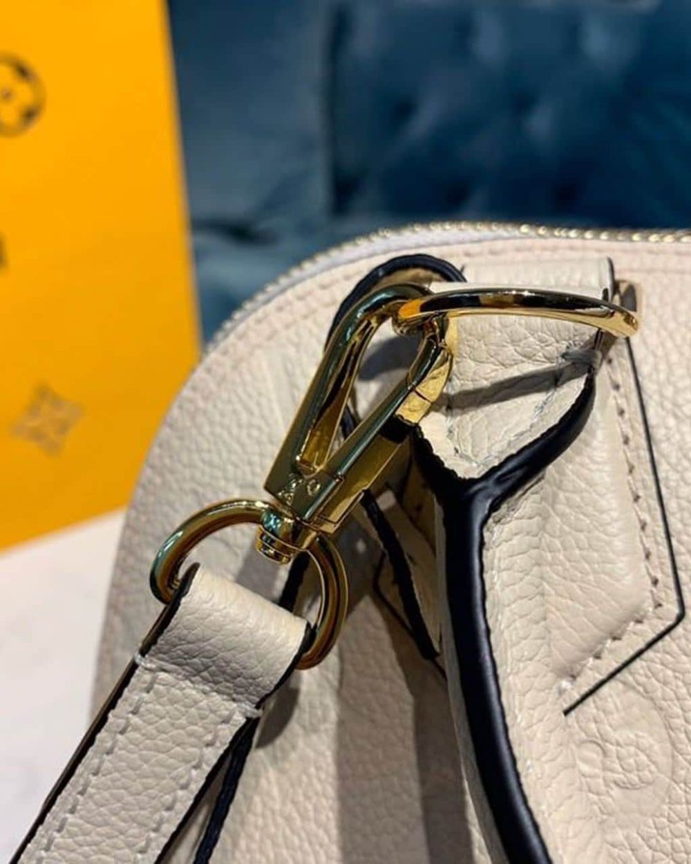 1:1 Replica Louis Vuitton LV Neo Alma BB Monogram Empreinte Leather Luxury Bag For Women M44858 - 9.8in/25cm