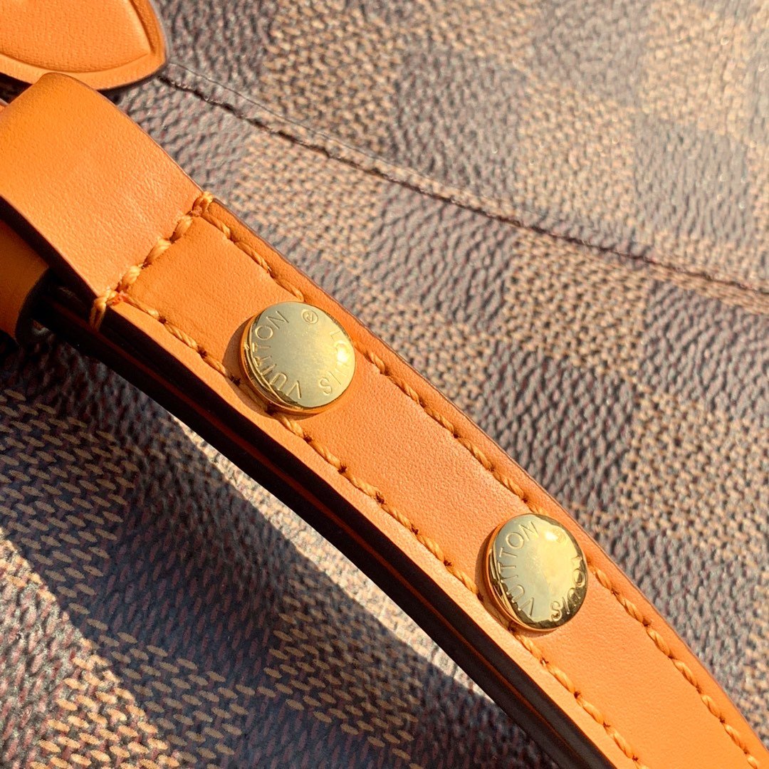 1:1 Replica Louis Vuitton LV NéoNoé MM Damier Ebene Canvas Luxury Bag For Women N40213 - 10.2in/26cm - Image 5