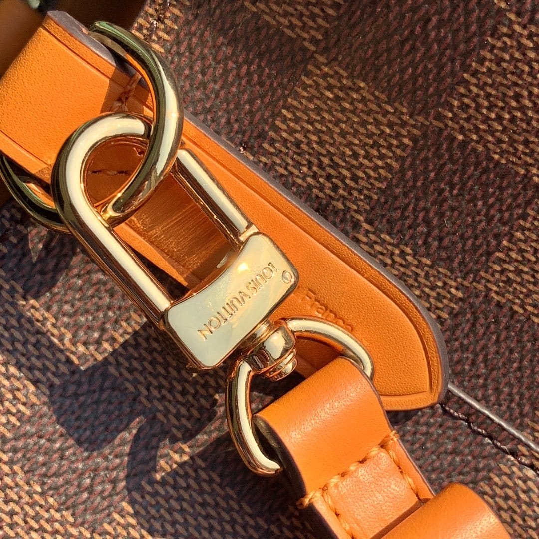 1:1 Replica Louis Vuitton LV NéoNoé MM Damier Ebene Canvas Luxury Bag For Women N40213 - 10.2in/26cm - Image 6