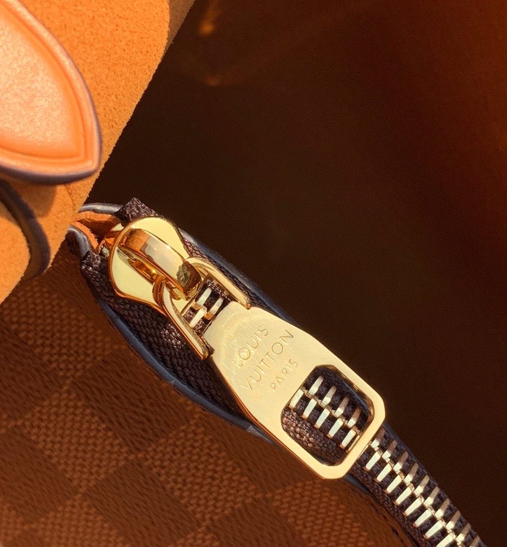 1:1 Replica Louis Vuitton LV NéoNoé MM Damier Ebene Canvas Luxury Bag For Women N40213 - 10.2in/26cm