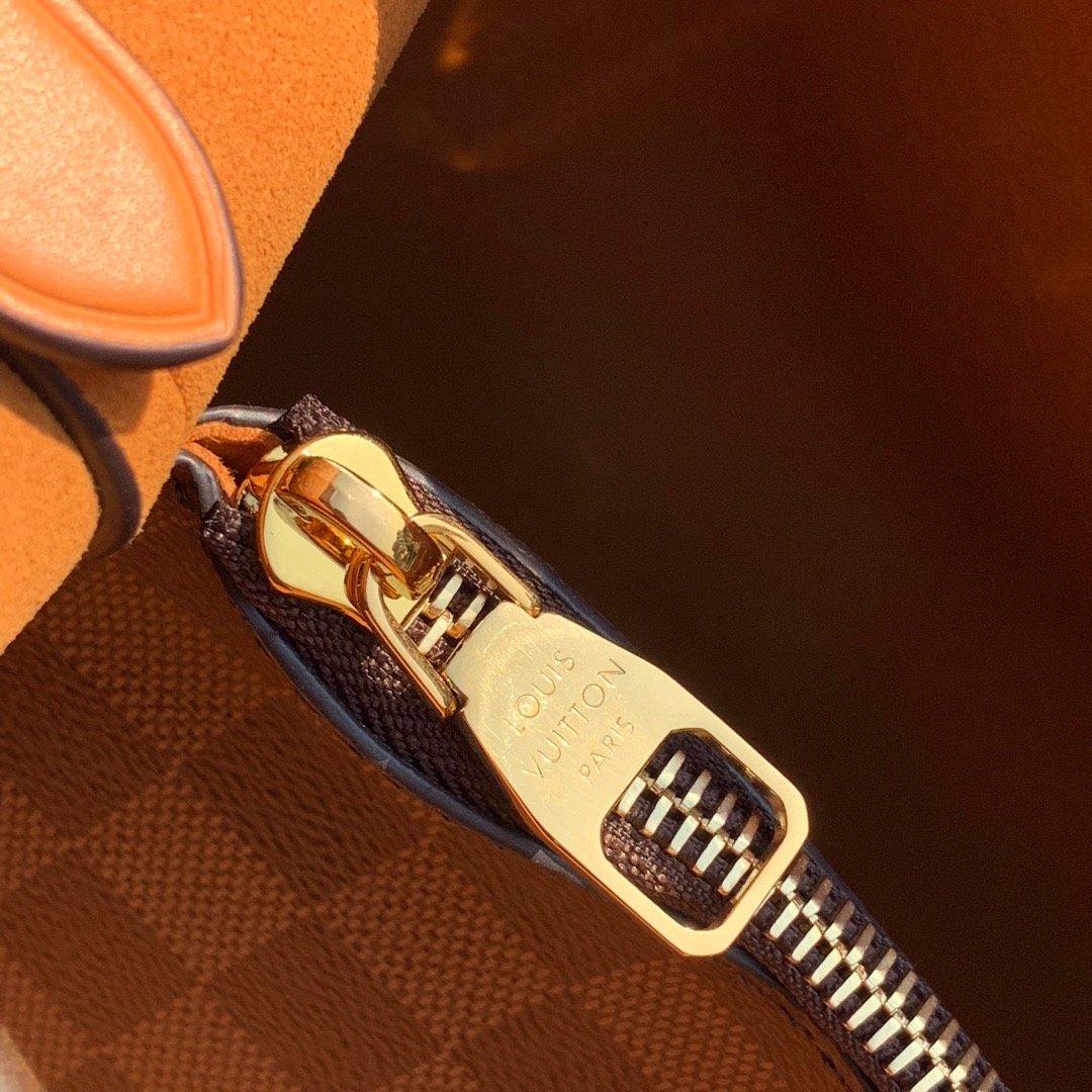 1:1 Replica Louis Vuitton LV NéoNoé MM Damier Ebene Canvas Luxury Bag For Women N40213 - 10.2in/26cm - Image 3