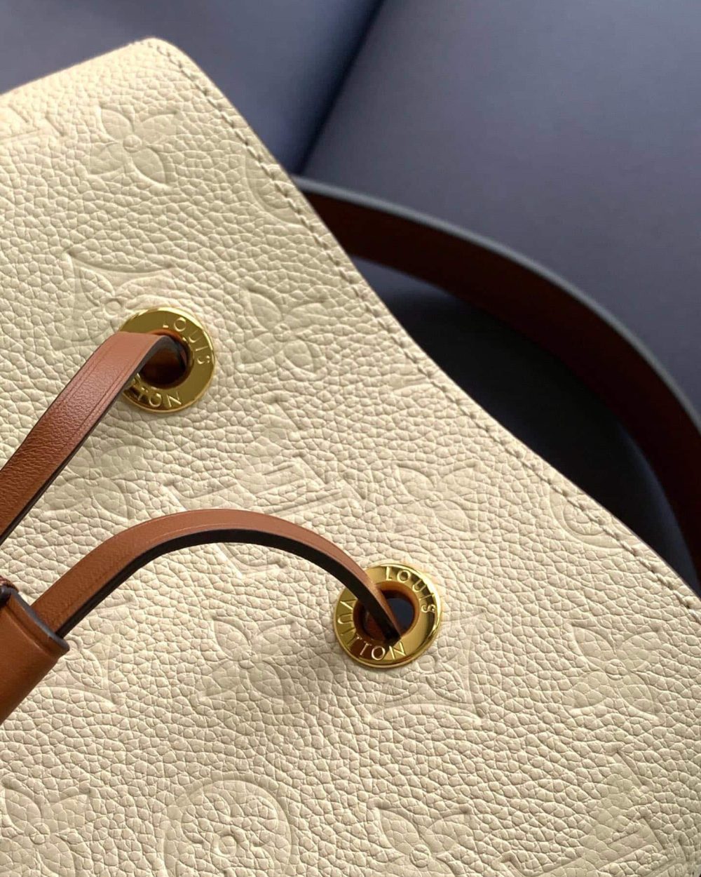 1:1 Replica Louis Vuitton LV NéoNoé MM Monogram Empreinte Leather Luxury Bag For Women M45307 - 10.2in/26cm