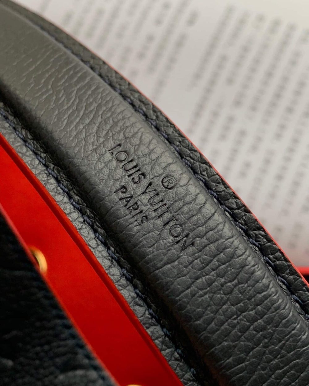 1:1 Replica Louis Vuitton LV NéoNoé MM Monogram Empreinte Leather Luxury Bag For Women - 10.2in/26cm