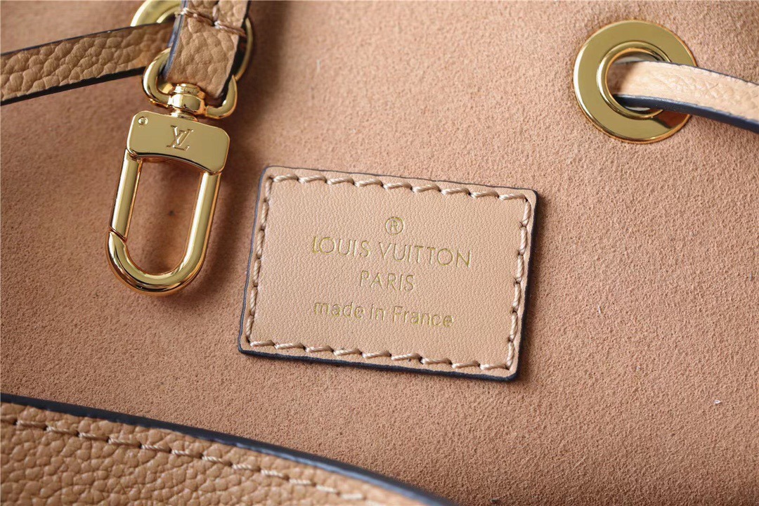 1:1 Replica Louis Vuitton LV NeoNoe MM Monogram Empreinte Leather Luxury Bag For Women M45808 - 10.2in/26cm - Image 2