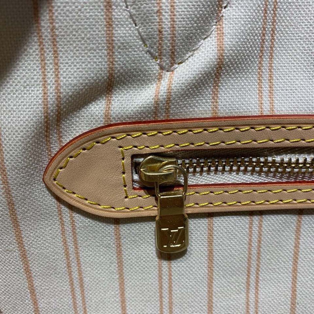 1:1 Replica Louis Vuitton LV Neverfull GM Damier Azur Canvas Luxury Bag For Women N41360 - 15.4in/39cm - Image 8