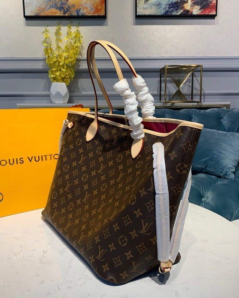 1:1 Replica Louis Vuitton LV Neverfull GM Monogram Canvas Luxury Bag For Women M41180 - 15.7in/39cm