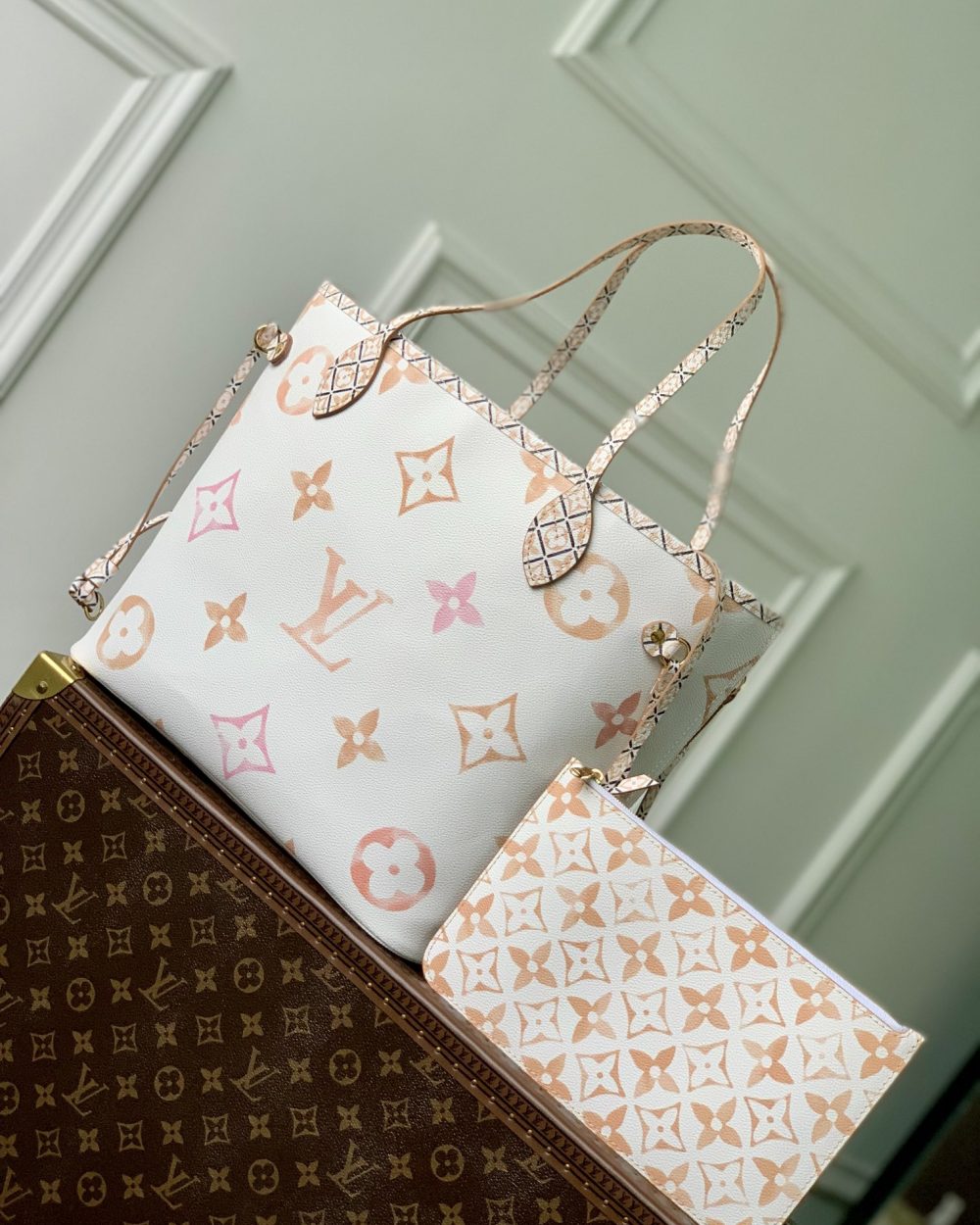 1:1 Replica Louis Vuitton LV Neverfull MM Other Monogram Canvas Luxury Bag For Women M22978 - 12.2in/ 31cm
