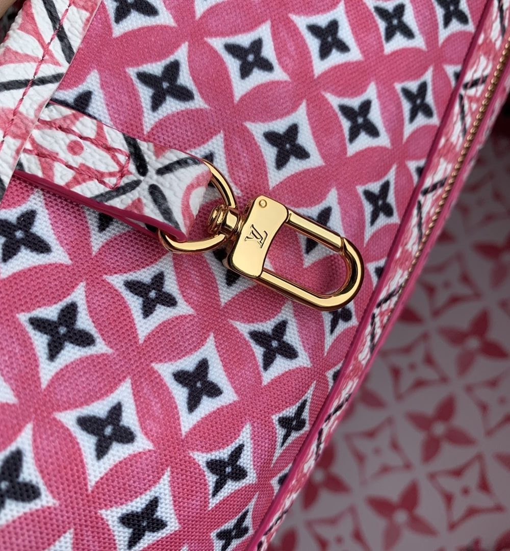 1:1 Replica Louis Vuitton LV Neverfull MM Other Monogram Canvas Pink Luxury Bag For Women M22980 - 31cm/ 12.2in