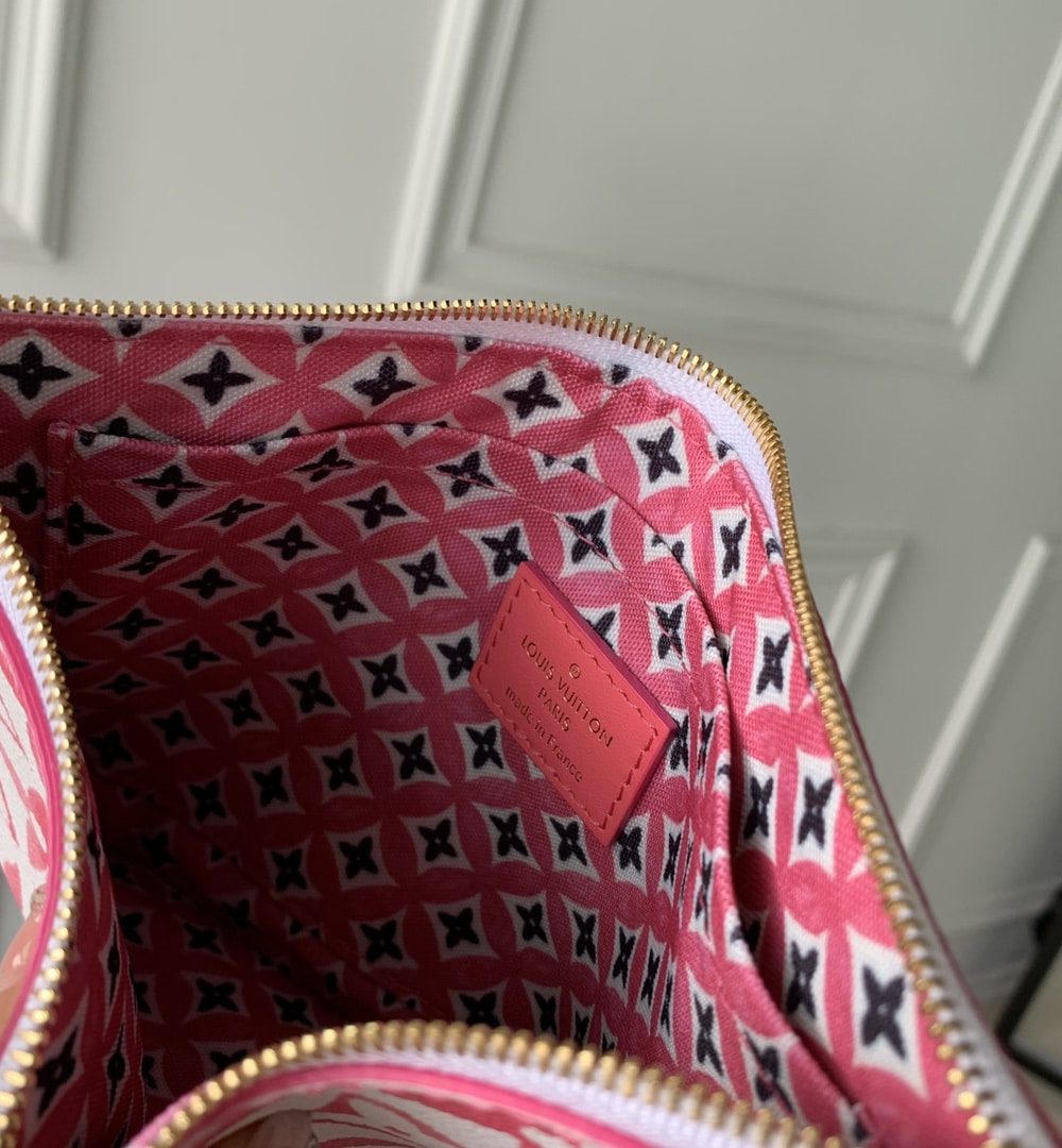 1:1 Replica Louis Vuitton LV Neverfull MM Other Monogram Canvas Pink Luxury Bag For Women M22980 - 31cm/ 12.2in