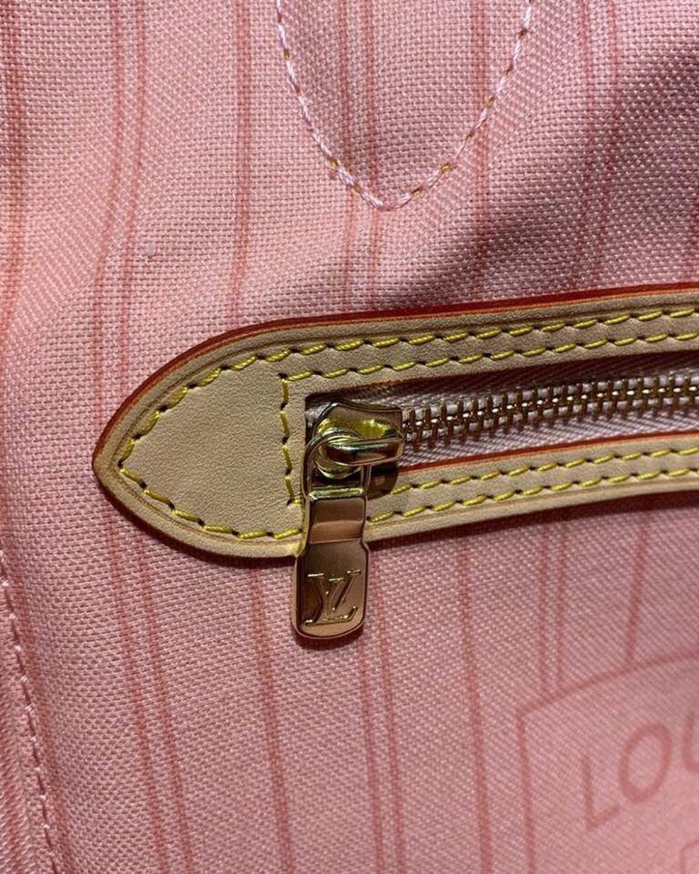 1:1 Replica Louis Vuitton LV Neverfull MM Damier Azur Canvas Luxury Bag For Women N41605 - 12.2in/31cm