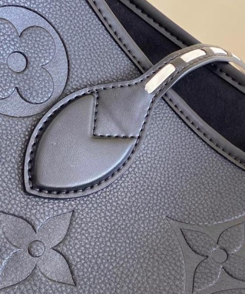 1:1 Replica Louis Vuitton LV Neverfull MM Wild At Heart Monogram Empreinte Leather Luxury Bag For Women M45856 - 12.2in/31cm