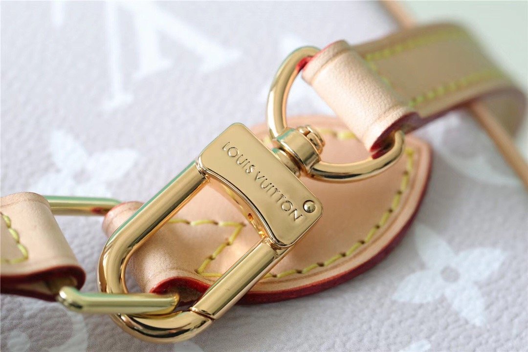 1:1 Replica Louis Vuitton LV Nice BB Monogram Light Pink Luxury Bag For Women - 9.4in/24cm - Image 8