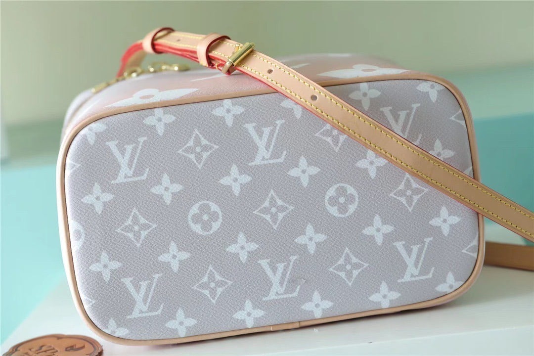 1:1 Replica Louis Vuitton LV Nice BB Monogram Light Pink Luxury Bag For Women - 9.4in/24cm - Image 5