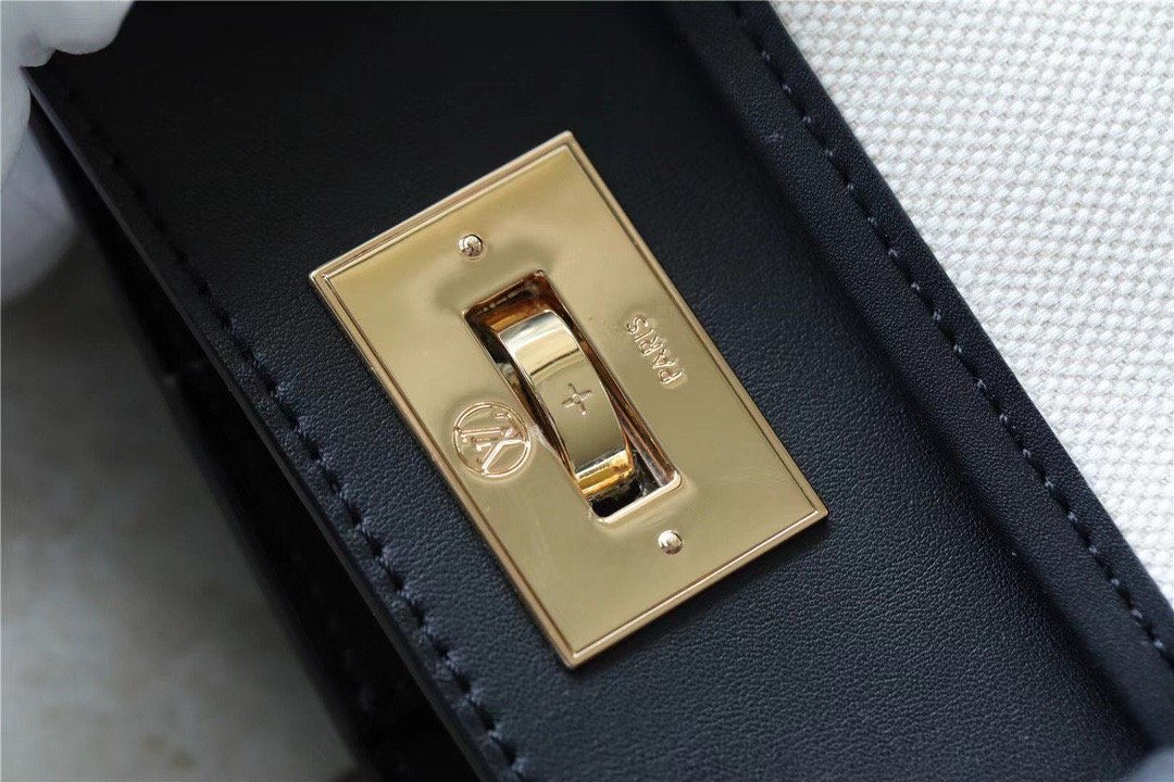 1:1 Replica Louis Vuitton LV On My Side MM Monogramr Caramel Black Luxury Bag For Women M59842 - 31cm/12.2 Inches - Image 3