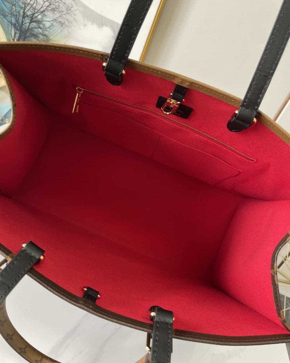 1:1 Replica Louis Vuitton LV OnTheGo GM Monogram Canvas Luxury Bag For Women M44576 - 16.1in/41cm