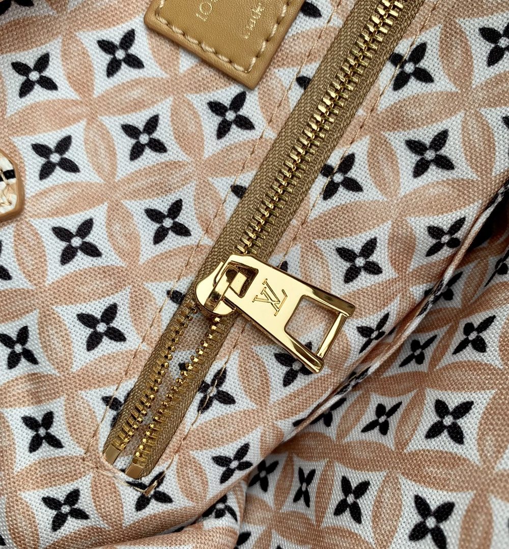 1:1 Replica Louis Vuitton LV OnTheGo MM Beige Essential Bag For Women M22975 - 35cm/ 13.8in