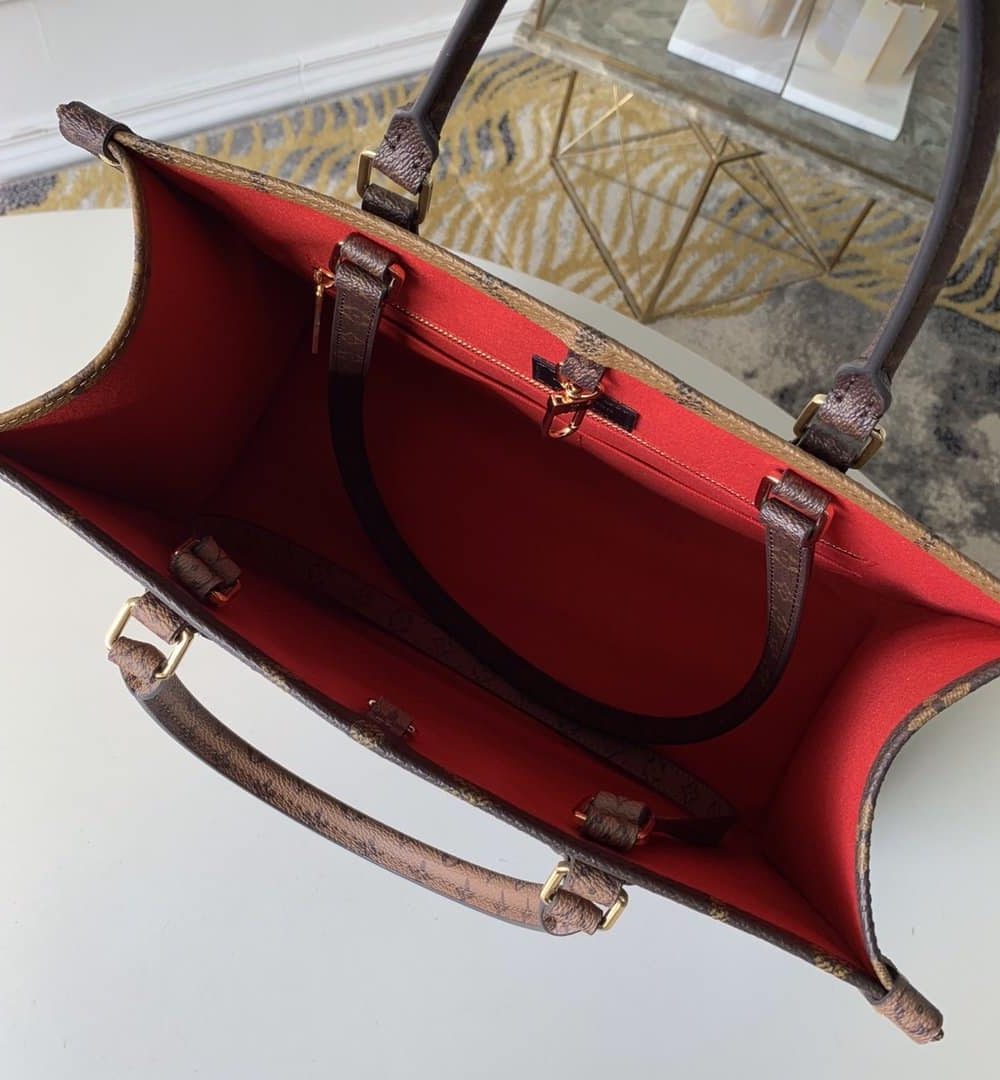 1:1 Replica Louis Vuitton LV OnTheGo MM Monogram Canvas Luxury Bag For Women M45321 - 13.8in/35cm