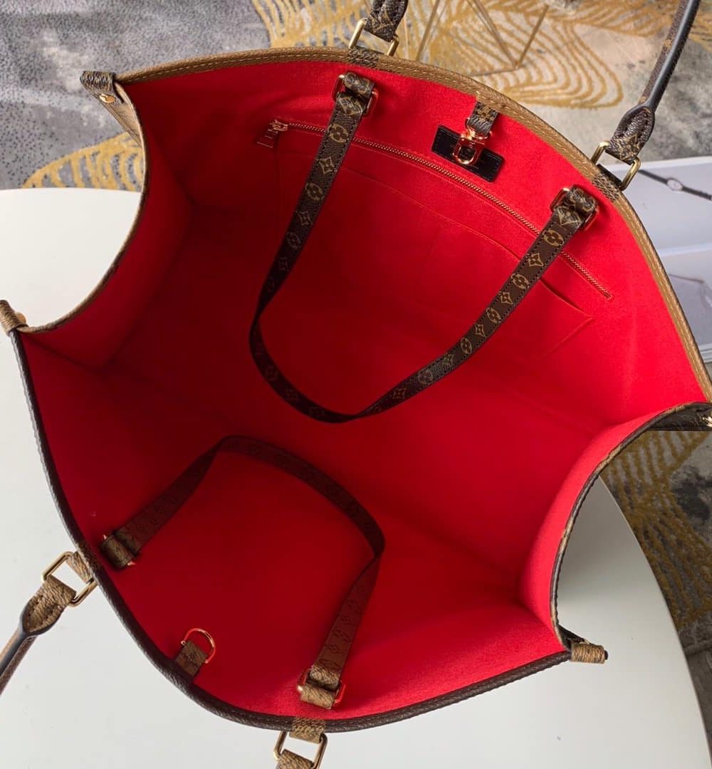 1:1 Replica Louis Vuitton LV OnTheGo MM Monogram Canvas Luxury Bag For Women M45321 - 13.8in/35cm