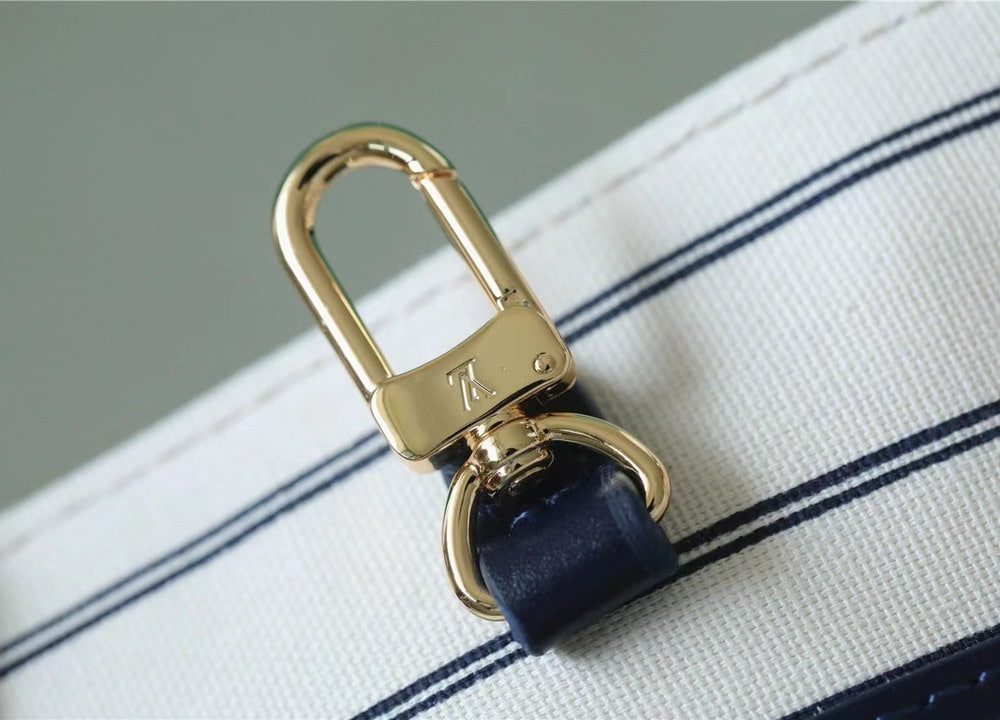 1:1 Replica Louis Vuitton LV Onthego MM Monogram Giant And Raffia White/ Black Luxury Bag For Women - 35cm/13.8in