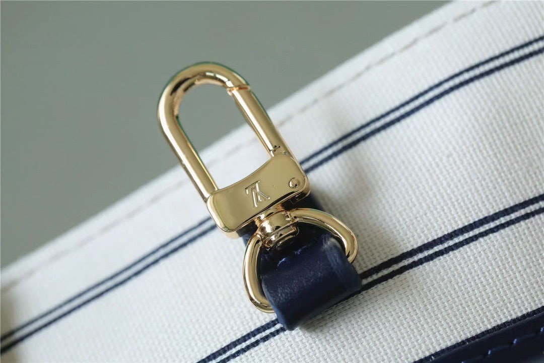 1:1 Replica Louis Vuitton LV Onthego MM Monogram Giant And Raffia White/ Black Luxury Bag For Women - 35cm/13.8in - Image 10