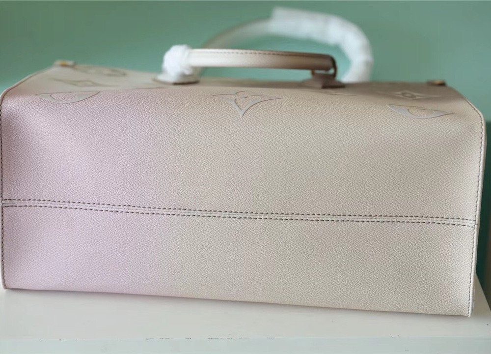 1:1 Replica Louis Vuitton LV Onthego MM Monogram Canvas Sunset Kaki Luxury Bag For Women M20510 - 13.8in/35cm