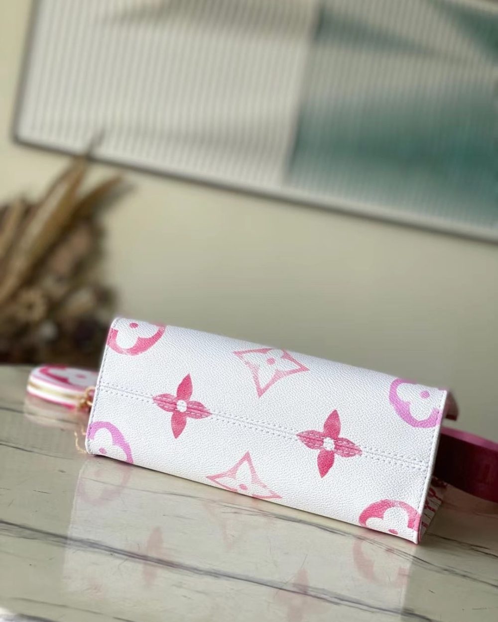 1:1 Replica Louis Vuitton LV OnTheGo PM Tote Pink Luxury Bag For Women M22976 - 24.8cm/ 9.8in