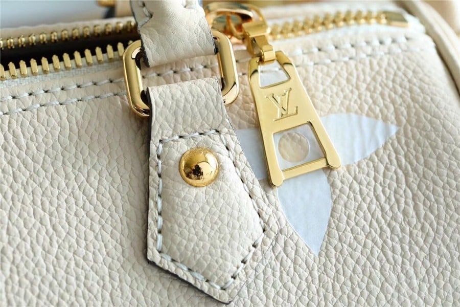 1:1 Replica Louis Vuitton LV Papillon BB Monogram Empreinte Beige Luxury Bag For Women - 7.9in/20cm - Image 2