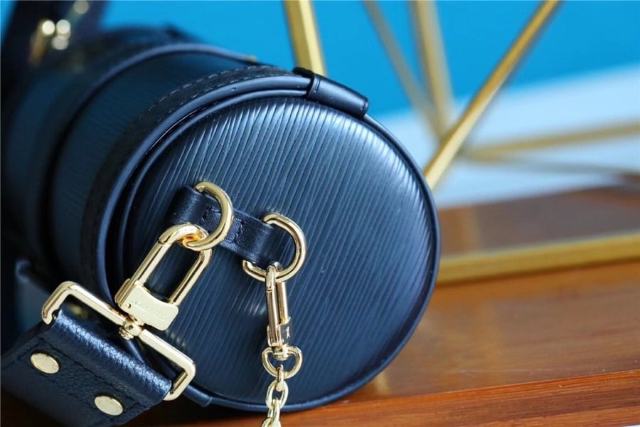 1:1 Replica Louis Vuitton LV Papillon Trunk Epi Black Luxury Bag For Women M58655 - 7.5in/19cm - Image 9