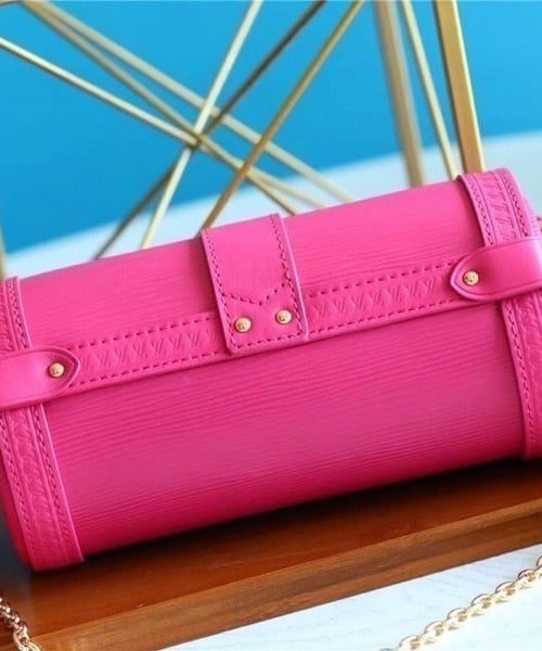 1:1 Replica Louis Vuitton LV Papillon Trunk Epi Pink Luxury Bag For Women - 7.5in/19cm