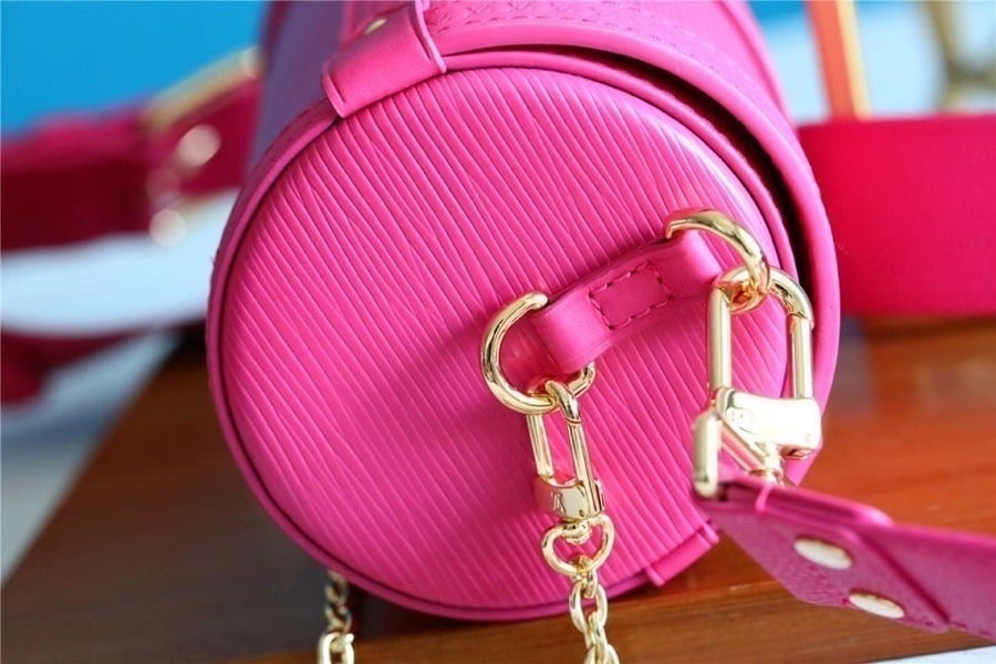 1:1 Replica Louis Vuitton LV Papillon Trunk Epi Pink Luxury Bag For Women - 7.5in/19cm - Image 6