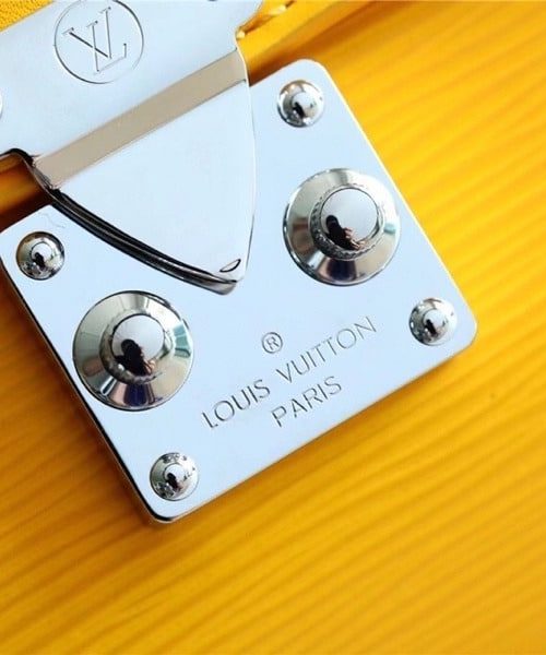 1:1 Replica Louis Vuitton LV Papillon Trunk Epi Yellow Luxury Bag For Women - 7.5in/19cm