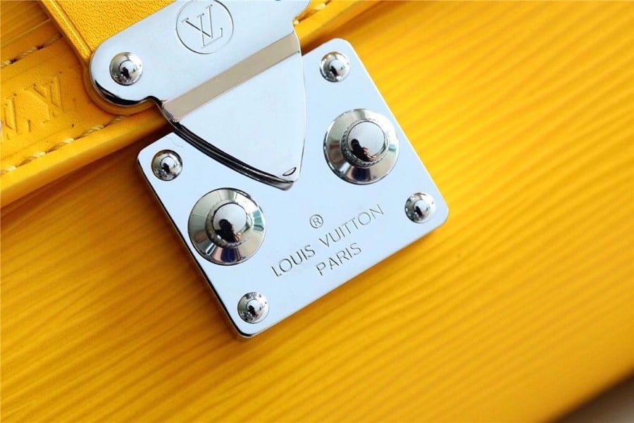 1:1 Replica Louis Vuitton LV Papillon Trunk Epi Yellow Luxury Bag For Women - 7.5in/19cm - Image 2