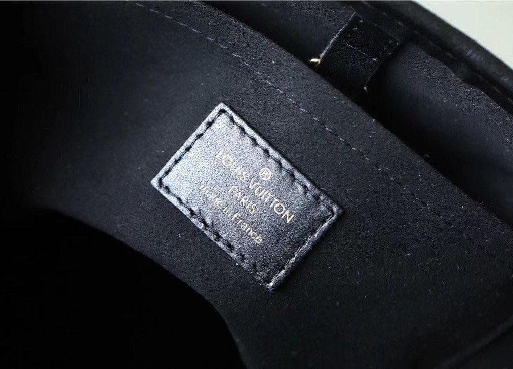 1:1 Replica Louis Vuitton LV Petit Bucket Raffia Black Luxury Bag For Women M59961 - 9.4in/24cm