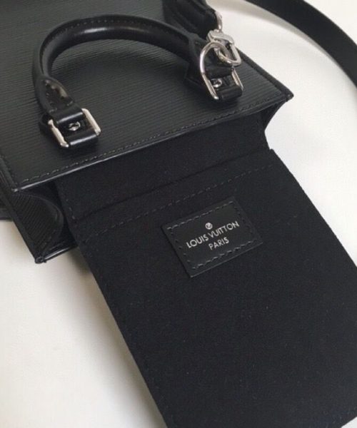 1:1 Replica Louis Vuitton LV Petit Sac Plat Epi Leather Luxury Bag For Women M69441 - 5.5in/14cm