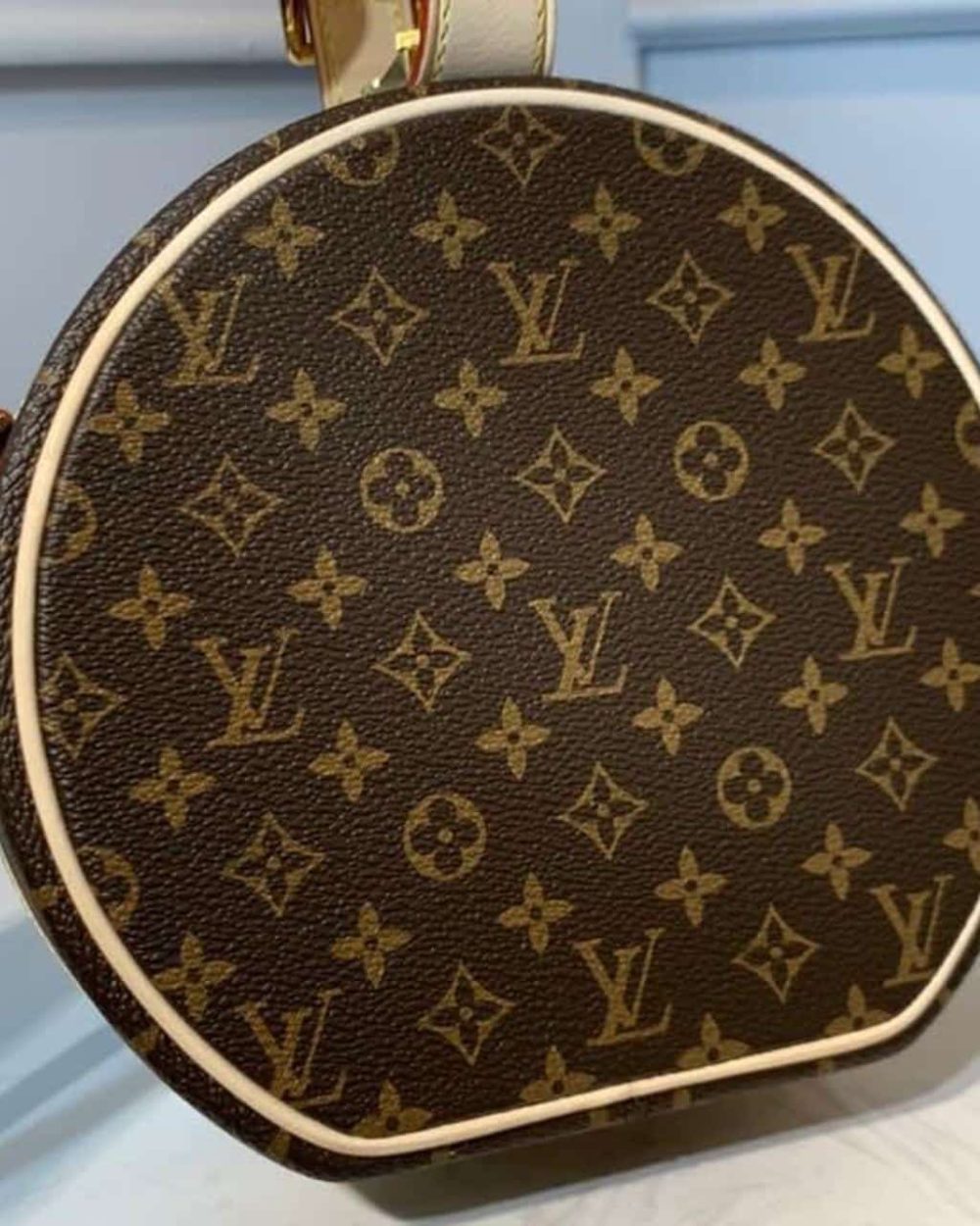 1:1 Replica Louis Vuitton LV Petite Boite Chapeau Monogram Canvas Luxury Bag For Women M43514 - 6.9in/17.5cm