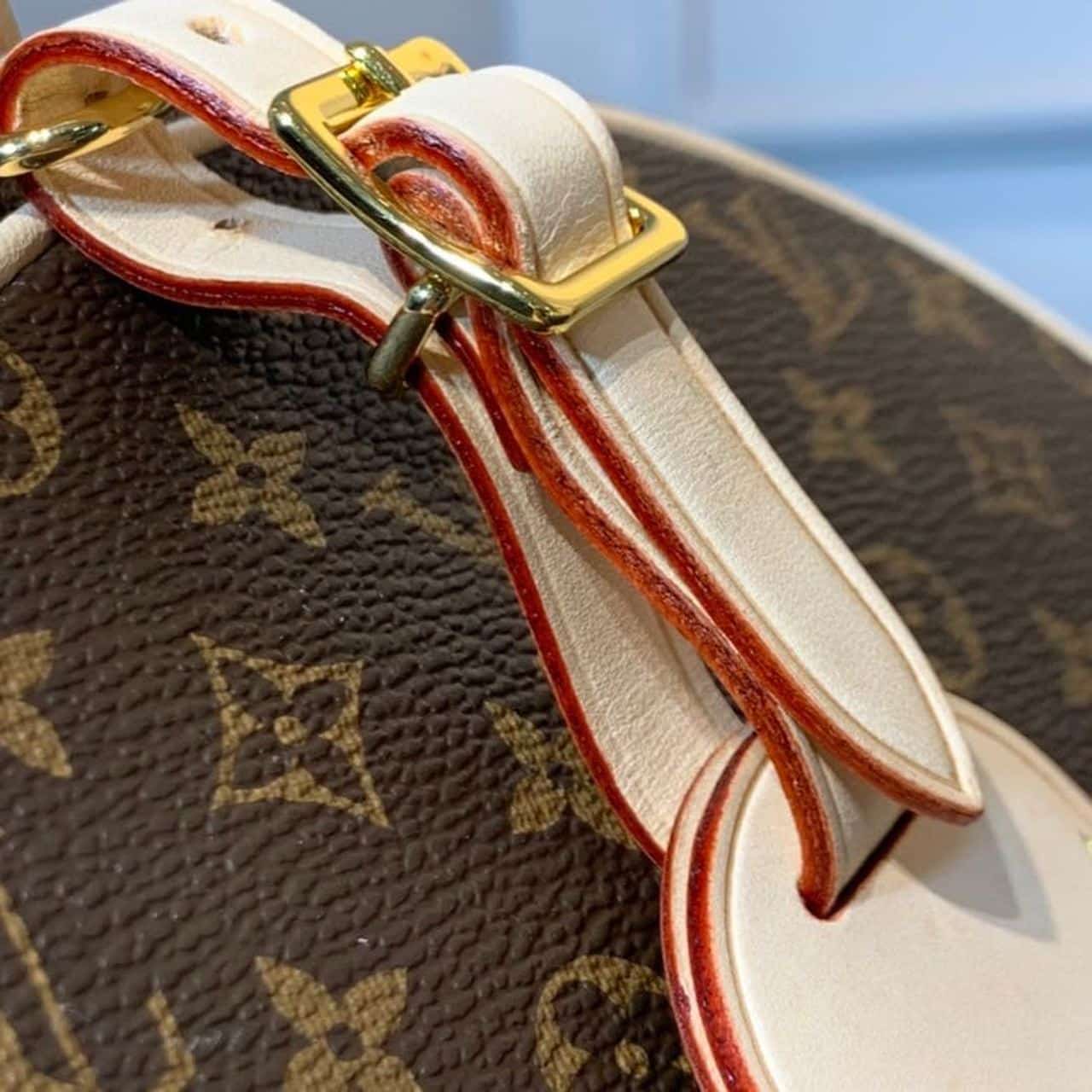 1:1 Replica Louis Vuitton LV Petite Boite Chapeau Monogram Canvas Luxury Bag For Women M43514 - 6.9in/17.5cm - Image 11